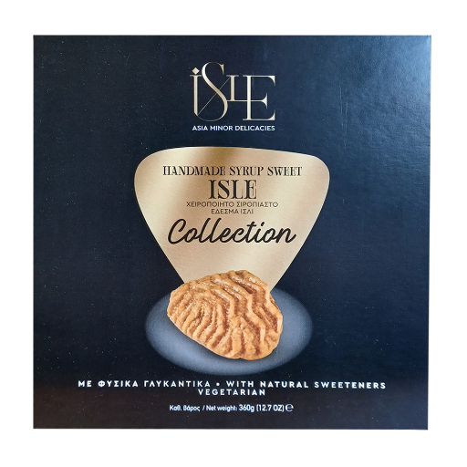 ΙSLE WITH PISTACHIO, HAZELNUT, WALNUT / 9 PIECES